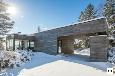 Québec, À L'extérieur, Abri, Arbre, Sapin, Nature, Logement