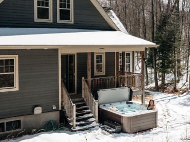 Canada, Baignoire, Bain À Remous, Intérieur, Design D'intérieur, Bâtiment, Logement