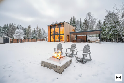 Nature,, Tree, Resort, Chair, Housing, Fir, Scenery