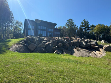 Canada, Abri, Herbe, Rocher, Arbre, Végétation, Pente