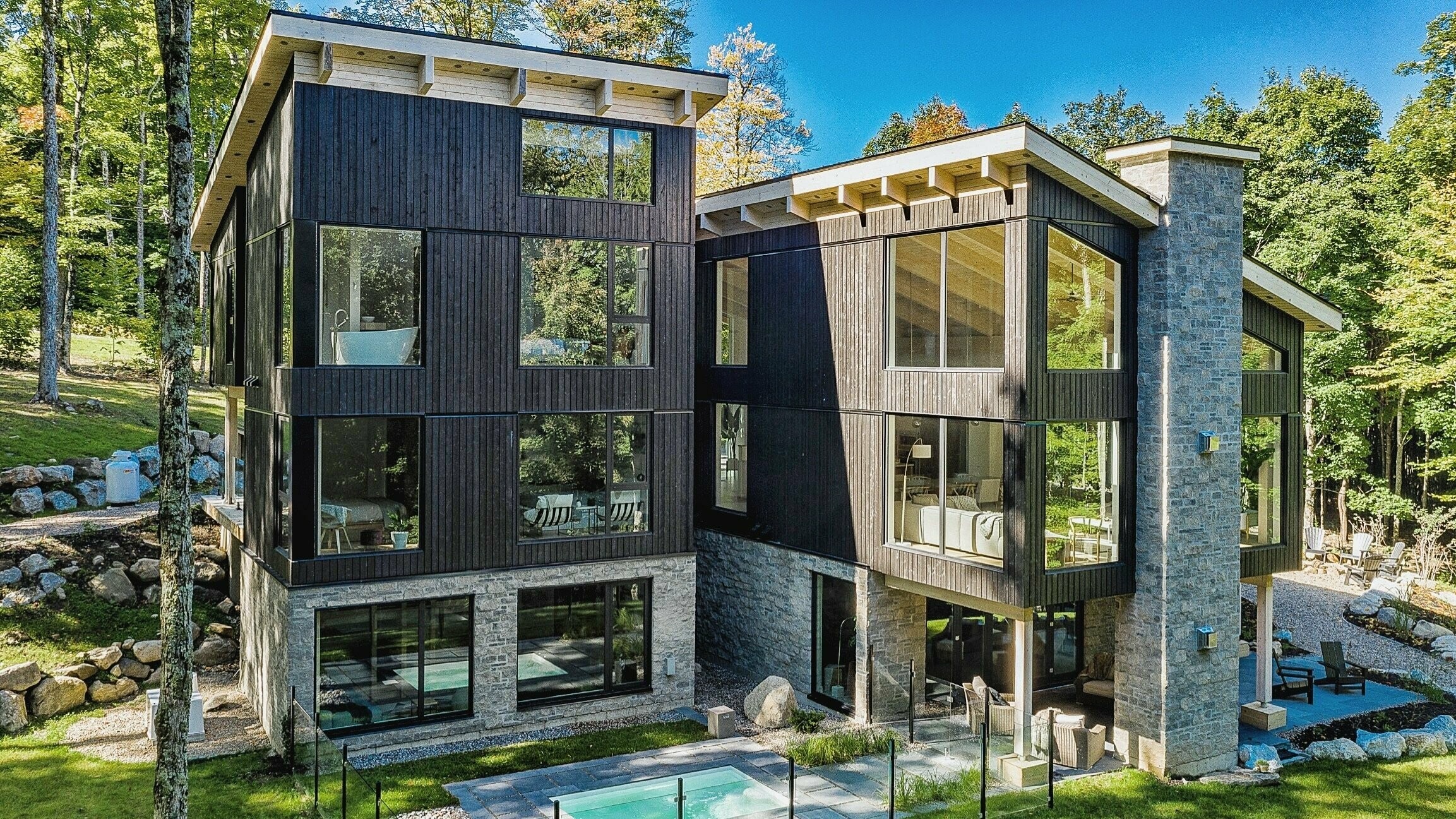 Forêt Boréale, chalet à louer à Mont-Tremblant dans les Laurentides