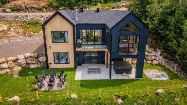 Nature, Chalet, Logement, Chaise, Herbe, Extérieur, Paysage