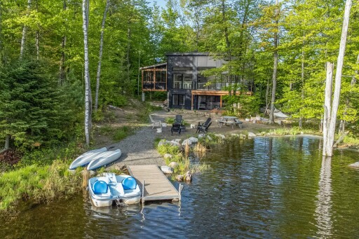 Chalet, Nature, Plein Air, Paysage, Front De Mer, Bateau, Étang