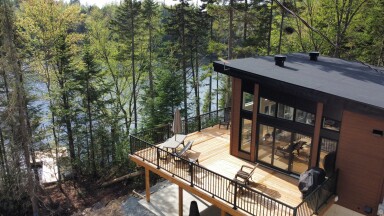 Nature,, Nature, Outdoors, Scenery, Lakefront, Desk, Chair