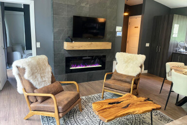 Canada, Intérieur, Design D'intérieur, Décoration D'intérieur, Cheminée, Mobilier, Chaise