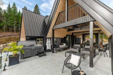 Canada, Design D'intérieur, Chaise, Plante, Patio, Véranda, Revêtement De Sol