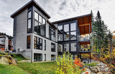 Nature, Plante, Arbre, Conifère, Bâtiment, Logement, Maison