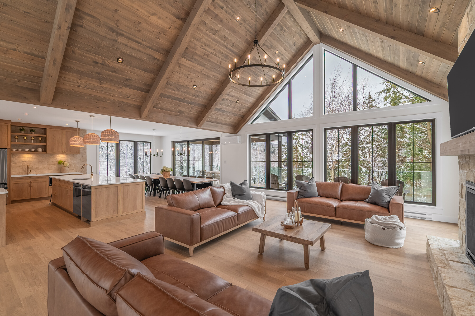 Le Zénith, chalet pour groupe près de Québec