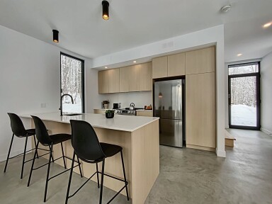 Québec, Indoors, Interior Design, Floor, Dining Room, Dining Table, Home Decor