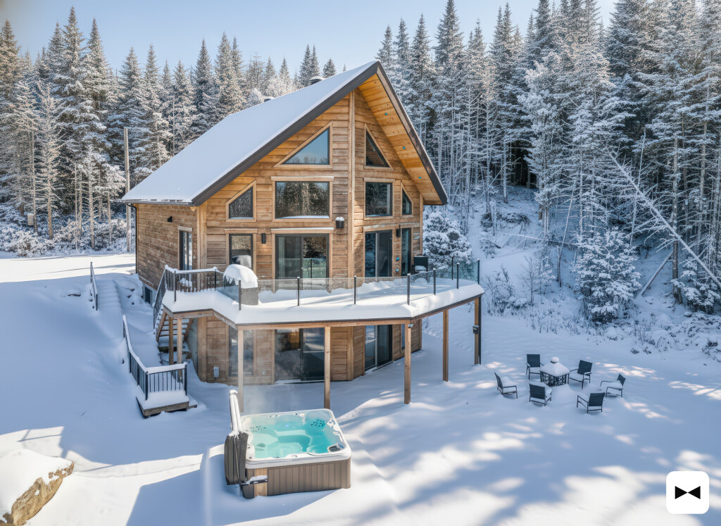 Nature,, Housing, Chair, House, Cabin, Lamp, Hot Tub