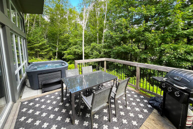 Québec, Nature, Extérieur, Paysage, Balcon, Bain À Remous, Véranda