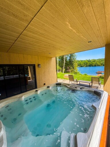 Québec, Baignoire, Bain À Remous, Design D'intérieur, Extérieur, Piscine, Piscine