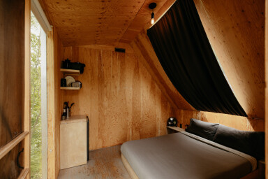 Chalet, Intérieur, Design D'intérieur, Bois, Contreplaqué, Bois Dur, Loft