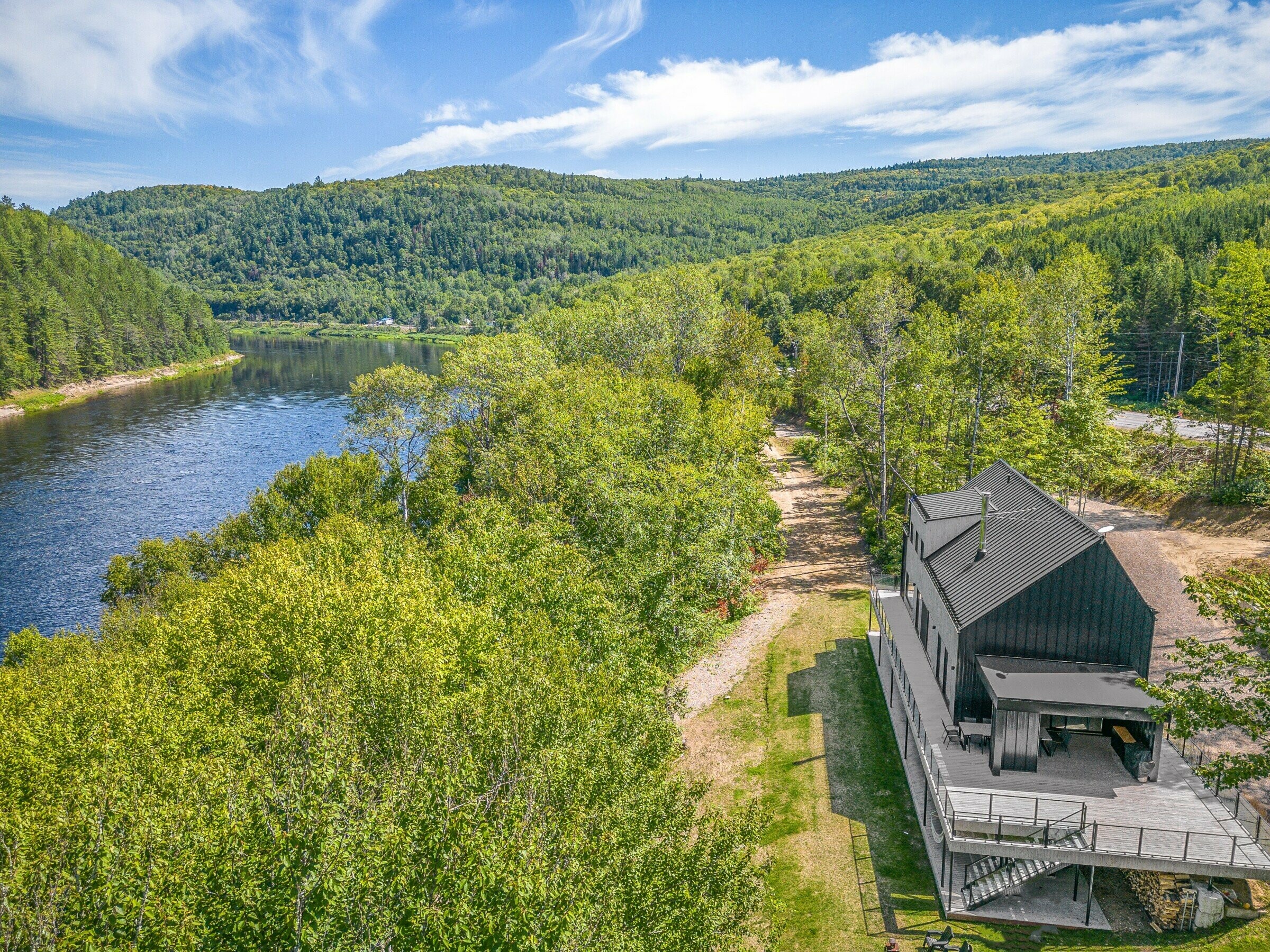 Flodhaus, chalet à louer en Mauricie