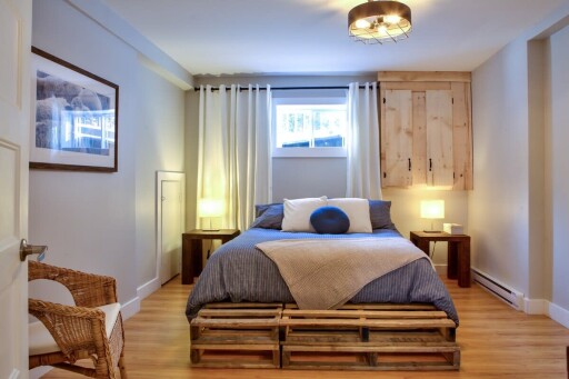 Chambre #3 au rez de jardin