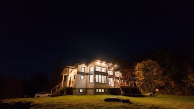 Chalet, Herbe, Logement, Villa, Paysage, Pelouse, Centre De Villégiature