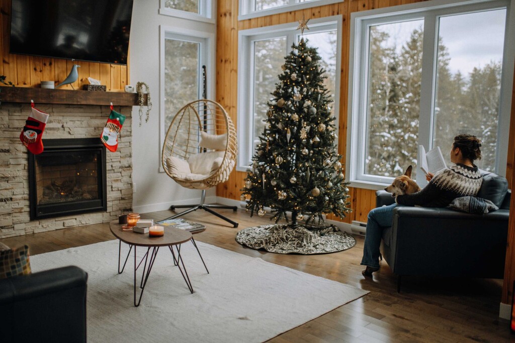 Nature,, Fireplace, Christmas, Christmas Decorations, Festival, Christmas Tree, Sock