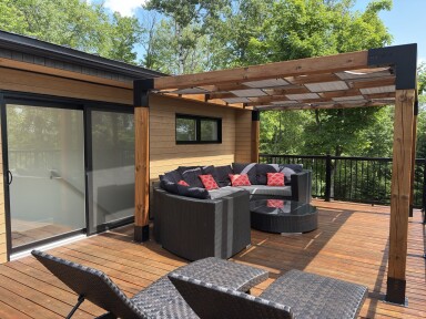 Nature, Logement, Véranda, Design D'intérieur, Patio, Canapé, Pergola