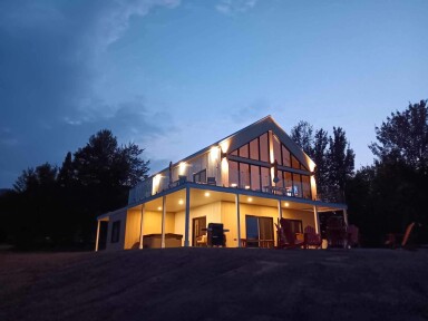 Québec, Bâtiment, Maison, Logement, Villa, Extérieur, Design D'intérieur