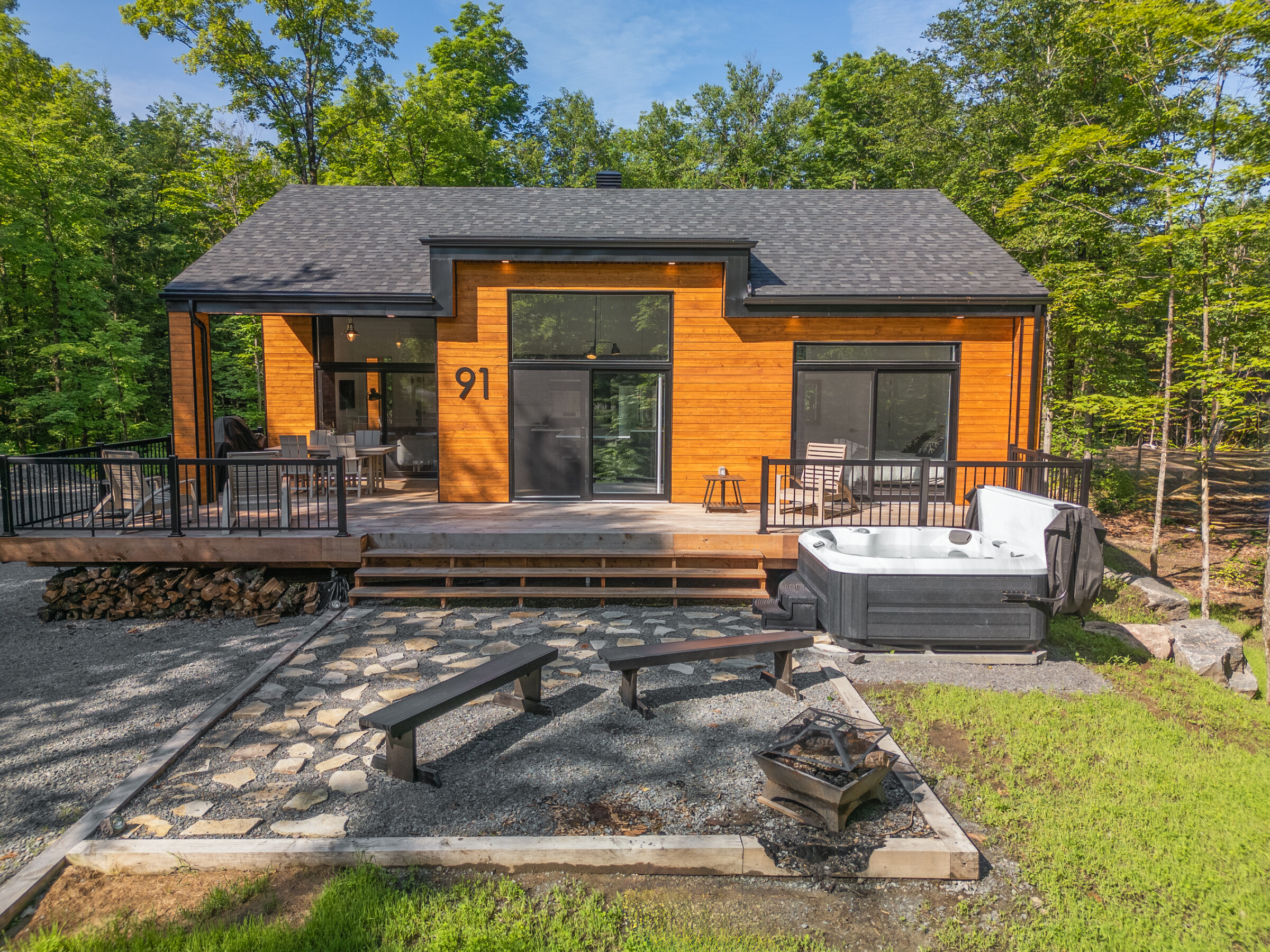 Le Draveur, chalet à louer en Mauricie