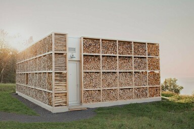 Québec, Indoors, Interior Design, Wood, Outdoors