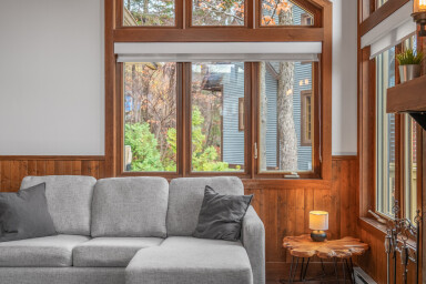 Nature,, Interior Design, Living Room, Couch, Window, French Window, Wood