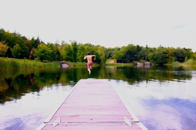 Canada, Front De Mer, Nature, Paysage, Port, Chemin, Lac