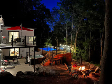 Québec, Outdoors, Scenery, Hotel, Resort, Housing, House